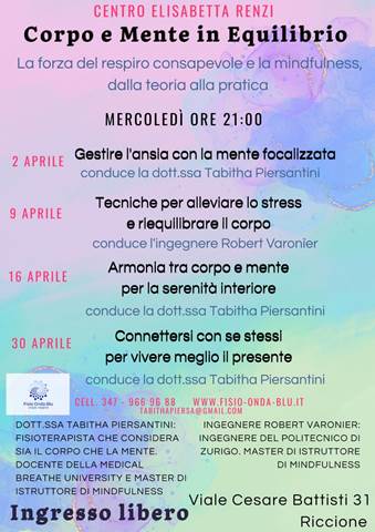 Corpo e mente in equilibrio
